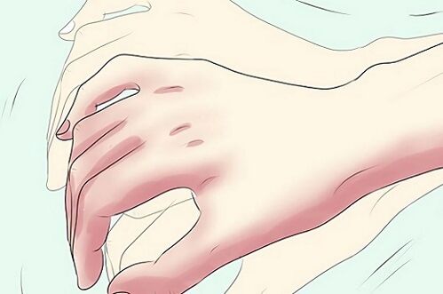 Zittern der Hände als Symptom für das Vorhandensein von Parasiten