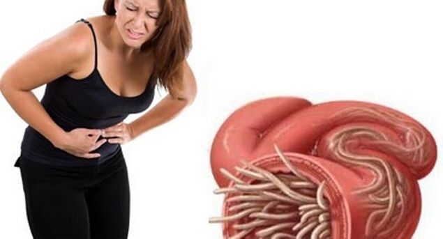 Parasitäre Invasionssymptome